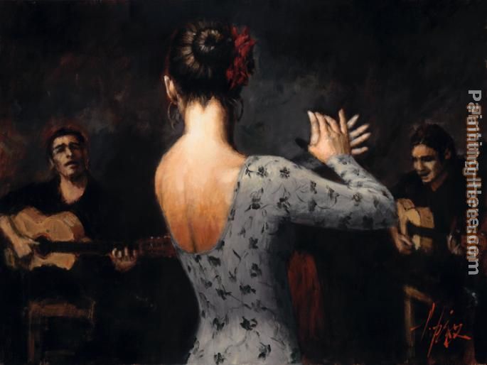 Fabian Perez Tablao Flamenco Dancer
